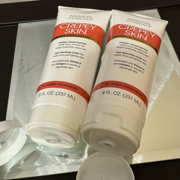 Advanced Clinicals Crepey Skin Cream with Collagen & Vitamin E brand new - Picture 6 of 7